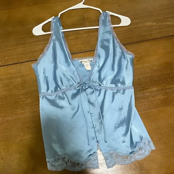 Vintage Christian Dior Top - Picture 1 of 3